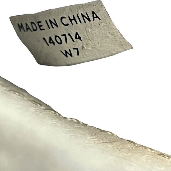 Toms Womens Gray Leather Reptile Print Slip On Square Toe Ballet Flats Shoes 7 - Picture 16 of 16